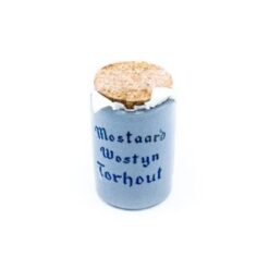 mostaard wostyn stenen potje