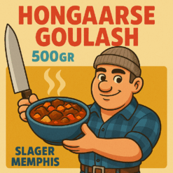 Hongaarse Goulash – ambachtelijk bereid door Slager Memphis!