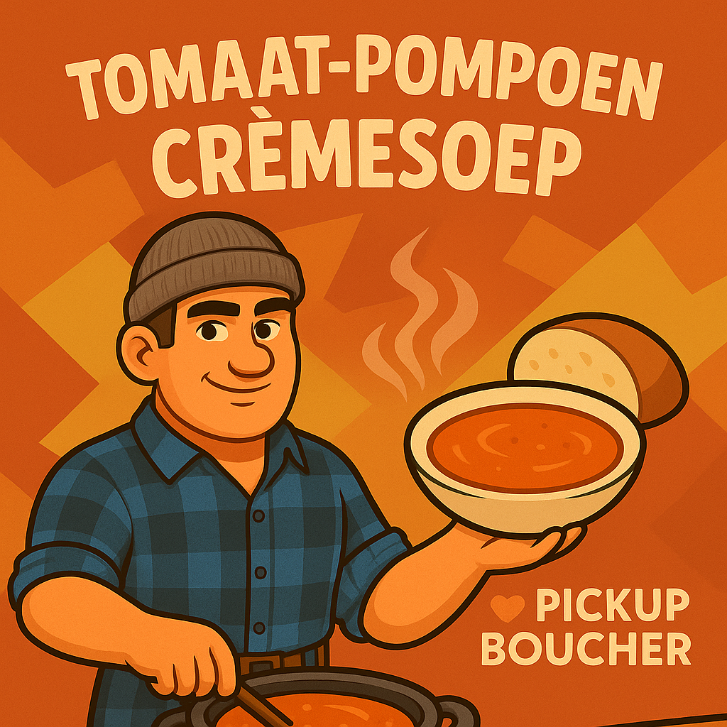 Tomaat-Pompoen Crèmesoep