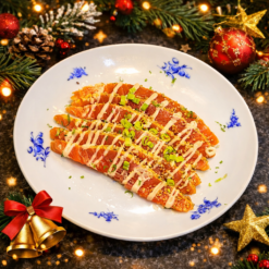 Zalm Oriental Special (+3euro waarborg)