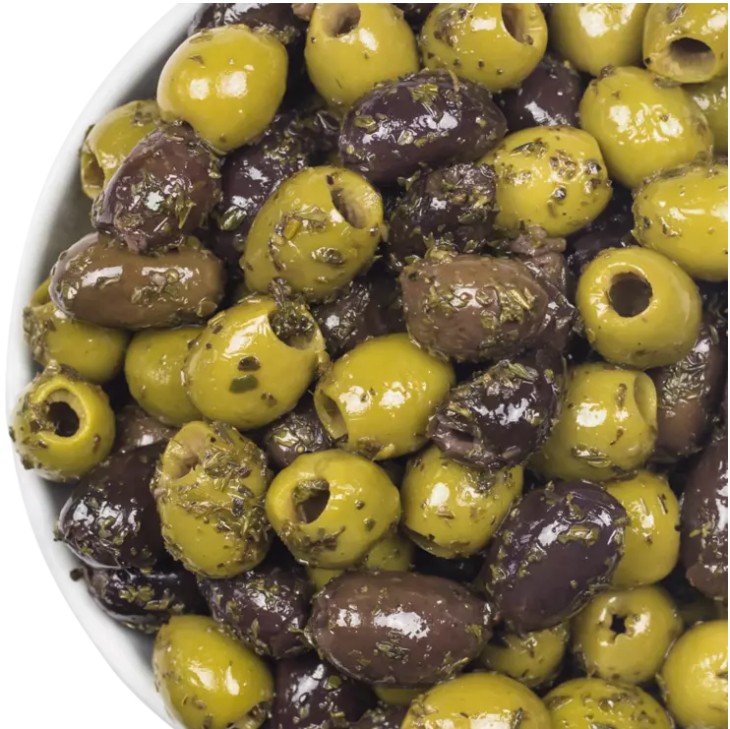 Gemengde Olijvenmix 220gr voor Tapas en Snacks